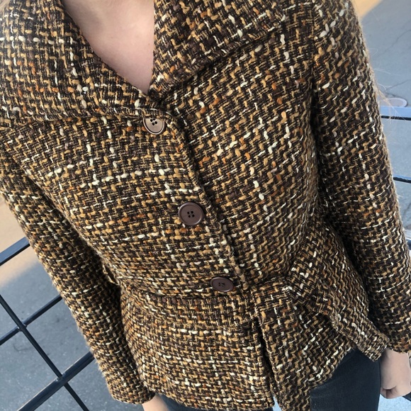 VINTAGE Fall Textured Jacket Fashion 🔥💯 Petites - Picture 6 of 10